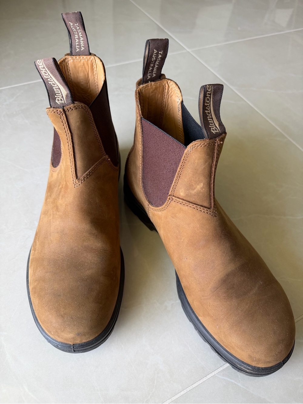 Blundstone Men’s Tan/Brown Chukka Chelsea Boots